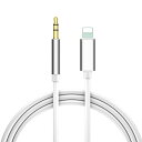 aux ケーブル iphone スマホ 断線しにくい オーディオケーブル 3.5mm ステレオミニプラグ 1m 金メッキ端子(2)
