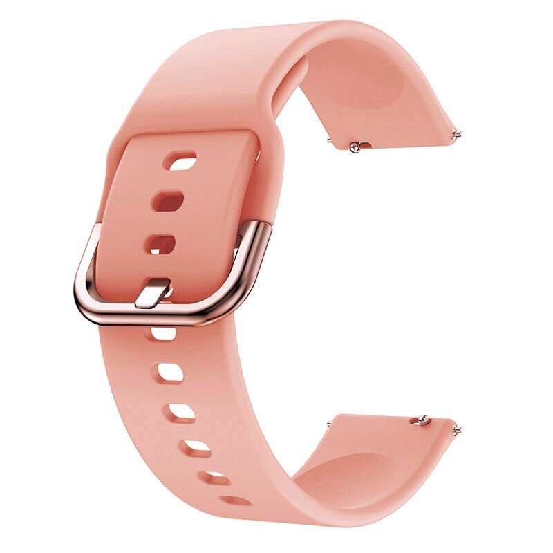 スマートウォッチ ベルト 20mm 22mm シリコン ラバー 交換 替え ベルト バンド 時計 バンド ベルト ゴム おしゃれ ピンク