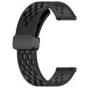 スマートウォッチ ベルト 22mm シリコン マグネット ラバー 交換 替え ベルト バンド 時計 バンド ベルト ゴム おしゃれ