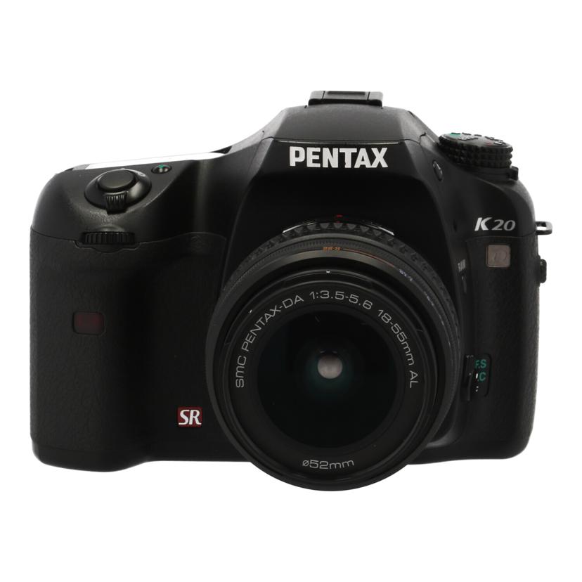 中古 デジタル一眼　レンズセットPENTAX ペンタックスK20D コンディションランク【C】（商品 No.77-0）