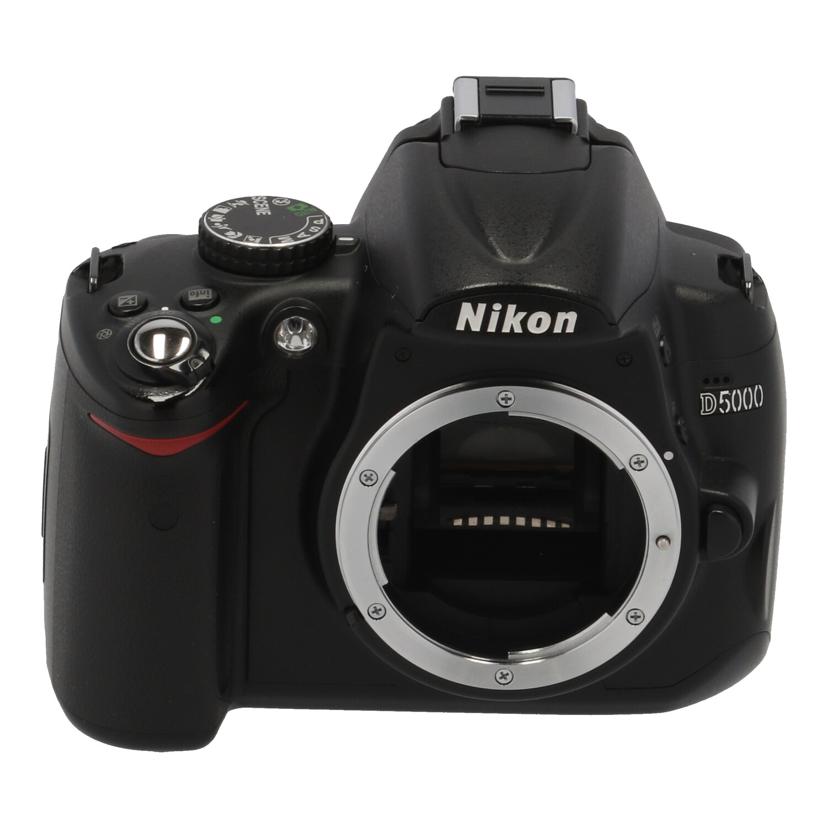中古 デジタル一眼Nikon ニコンD5000ボディ 2105487コンディションランク【B】（商品 No.62-0）