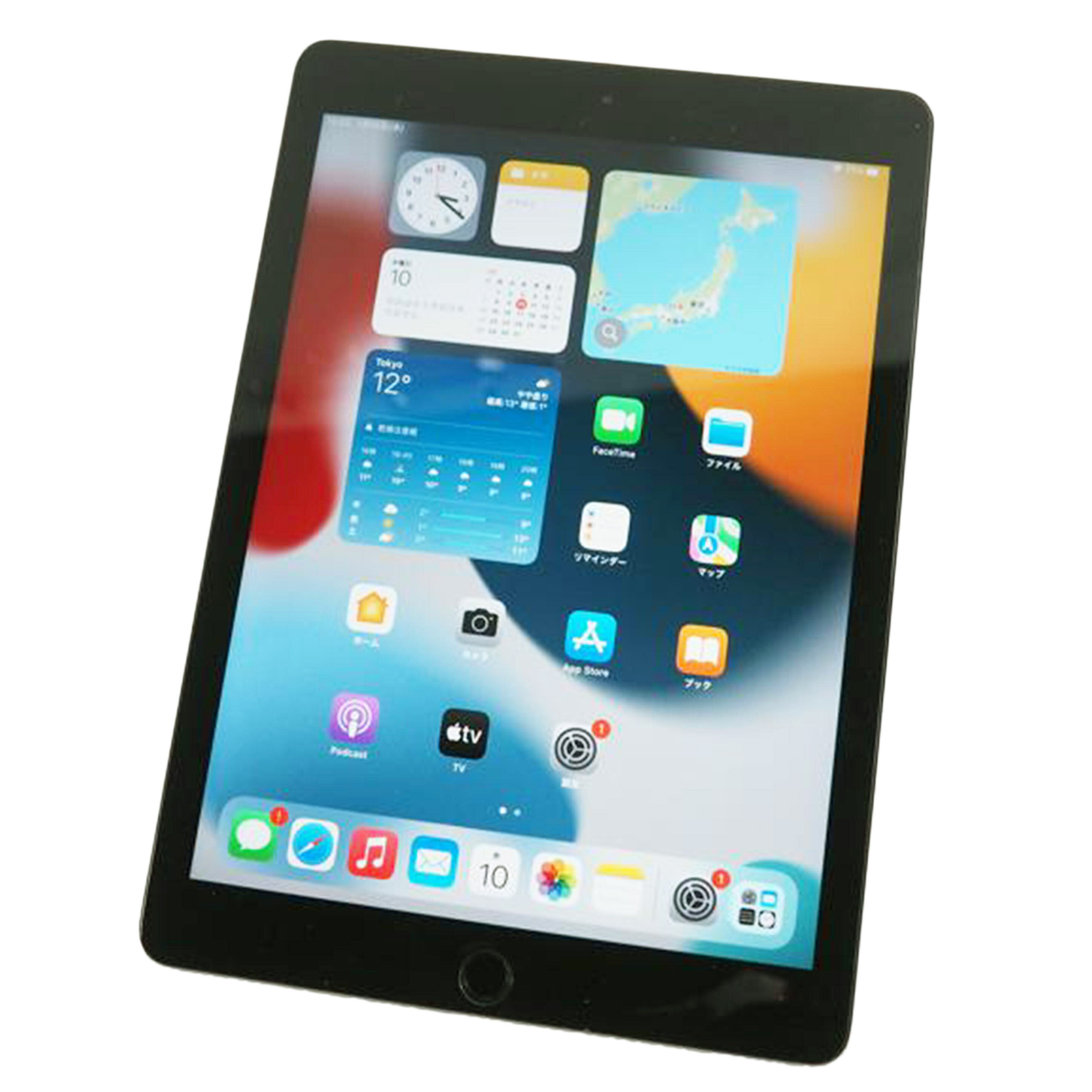 中古 iPad 9.7インチ Wi-Fiモデル 32GB スペースグレイApple アップルMR7F2J/A DMPWC4ZZJF8Jコンディションランク【A】（商品 No.79-0）