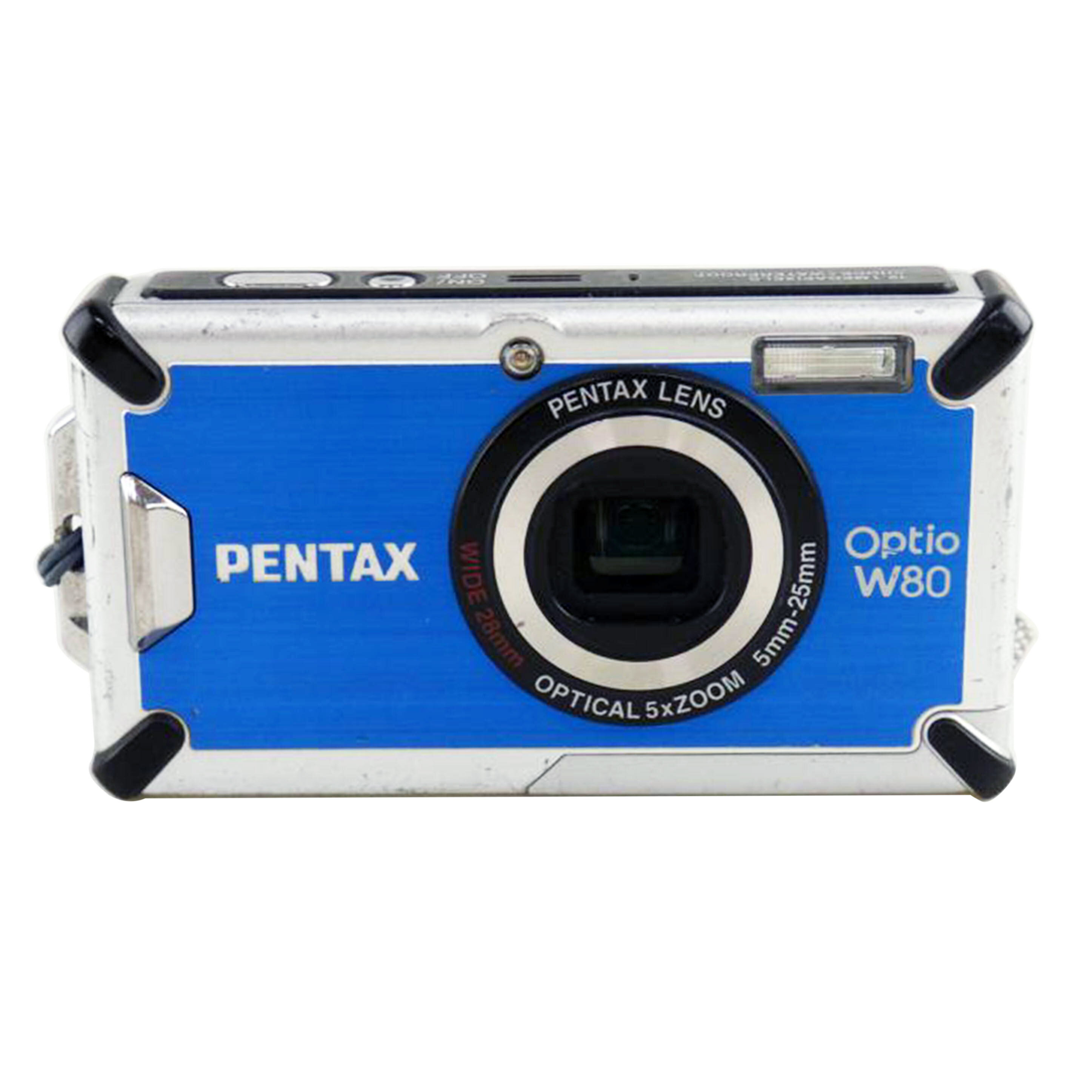 中古 デジタルカメラPENTAX ペンタックスOptio W80 コンディションランク【C】（商品 No.64-0）