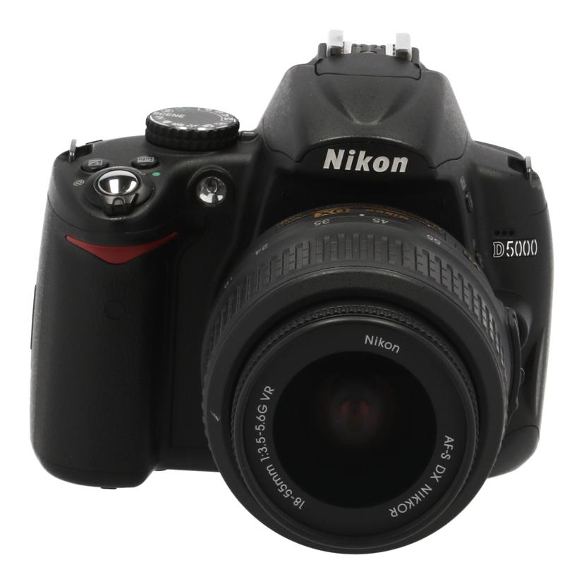 中古 デジタル一眼 レンズキットNikon ニコンD5000 レンズキット 2147771コンディションランク【B】(商品 No.82-0)