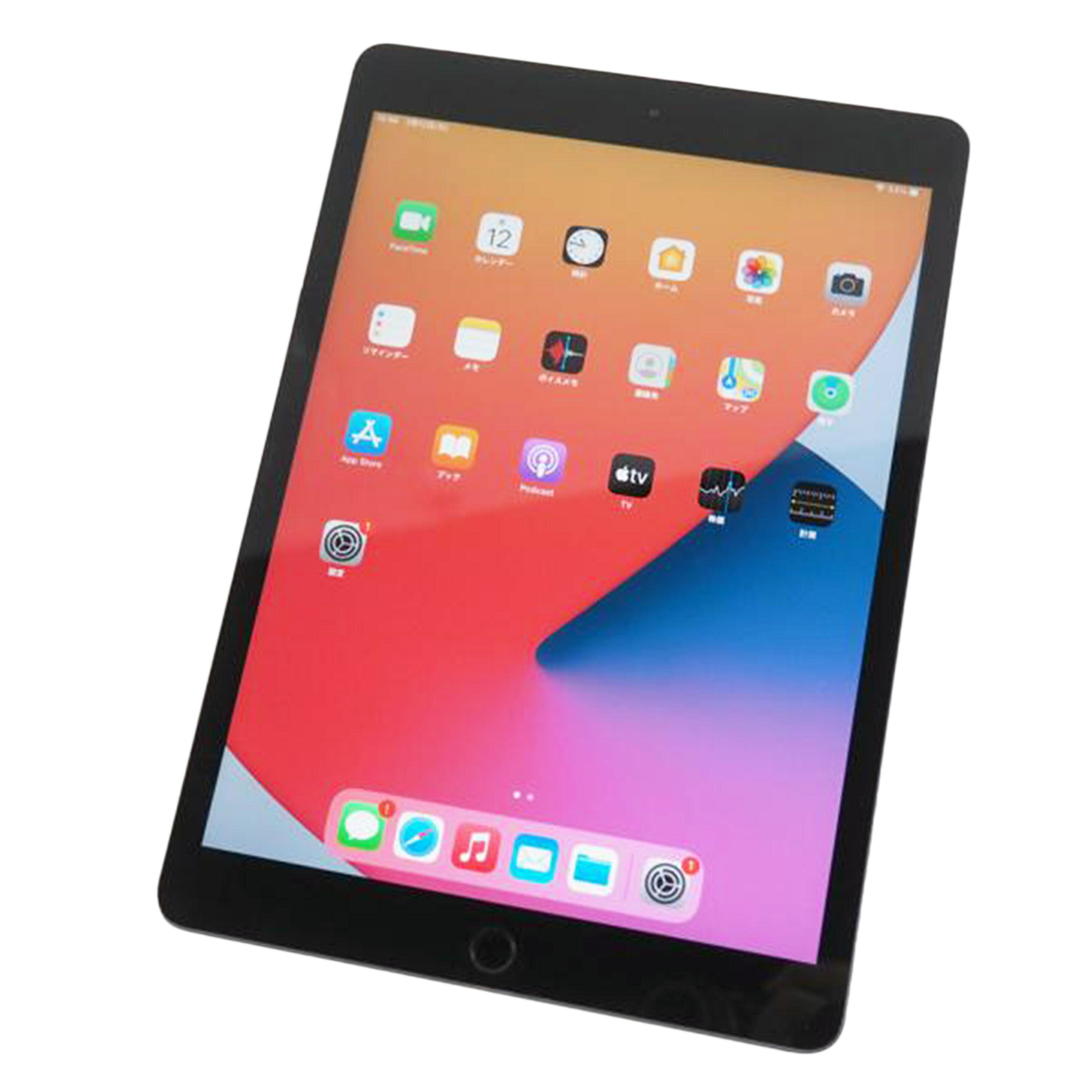 中古 iPad 10.2インチ 第7世代 32GB Wi-Fi+CellularApple SB アップル ソフトバンクMW6A2J/A DMPZV2UMMDFTコンディションランク【B】（商品 No.79-0）