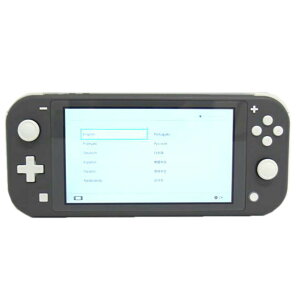 中古 Switch Light グレーNINTENDO 任天堂HDH-S-GAZAA XJJ70012496320コンディションランク【B】（商品 No.04-0）