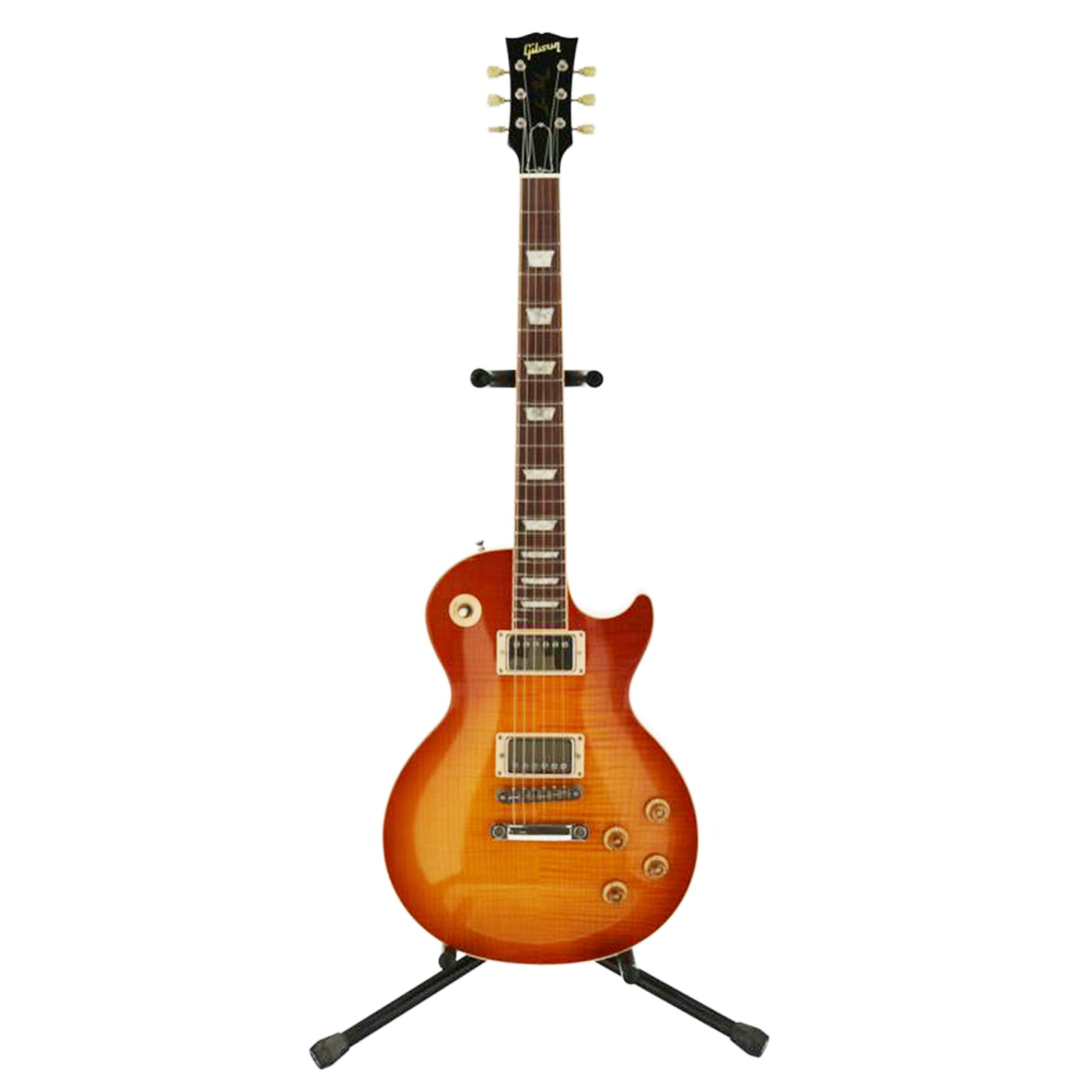 商品説明商品名エレキギターメーカーGibson　型番50S Les Paul Standard製造No01962371コンディションランクBランク/スレ、汚れなど使用感はありますが、通常使用に問題のない状態です。付属品付属品の有無/有　内容は画像で確認ください。状態詳細ネックストレート、フレット減り無し、トラスロッド左右に効きます。軽い使用感がありますが目立つ傷、ダメージ無くコンディション良好。使用に問題ありません。2002年製造　ハードケース/保証書/ピックガード付属商品についてこの商品はWonderGOO PLUSつくば店で取り扱いをしております。商品の詳しい状態や情報については、店舗へお気軽にお問い合わせくださいませ。1.中古品になりますので、商品によっては細かな調整が必要な場合があります。また、新品購入時に受けられる保証やユーザー登録等のメーカーサイトサービスについては、受けられない可能性がありますので予めご了承ください。2.商品発送につきましては、梱包サイズの3辺合計160cm以上、もしくは25kgを超える場合は時間指定が出来ませんのでご了承ください。3.掲載商品は、当社が運営する実店舗でも並行販売もしております。そのため、ご注文できた場合でも在庫確認のタイムラグにより商品が欠品する場合がございます。在庫状況については細心の注意を払っておりますが、万が一売り違い等が発生した場合はご購入をキャンセルとさせていただく場合がございます。ご注文については、当店からの【ご注文ありがとうございます】メールが送信された時点で確定とさせていただきます。常に最新の在庫をご案内するよう心掛けておりますが、ご理解くださいますようお願い申しあげます。4.中古品の特性上、展示・保管状態により写真には見られない多少のスレや傷などが発生する場合がございます。商品状態は1点1点、傷・汚れなどの状態チェックをし、状態の記載と画像の記載を心がけておりますが、細かい部分の見落としや、目に見えない部分の劣化が進行している場合も考えれられます。その旨ご理解いただき、ご購入を検討下さいますようお願い申し上げます。中古 エレキギター/50S LPGibson/ギブソン50S Les Paul Standardコンデションランク【B】https://image.rakuten.co.jp/digirex/cabinet/6457/17/103