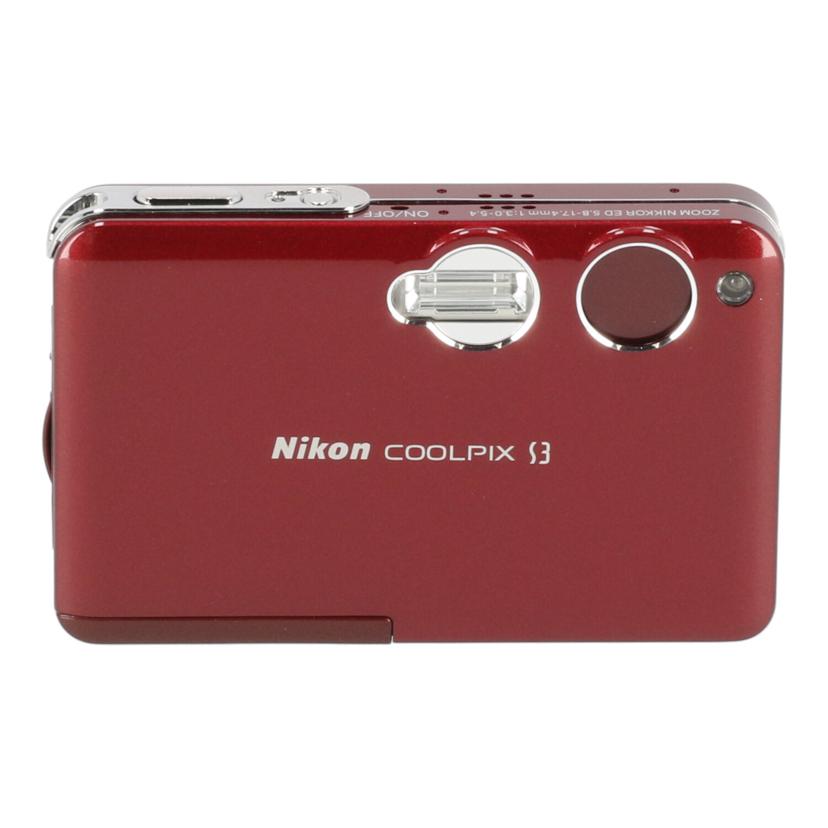 中古 デジタルカメラ(オールド)Nikon ニコンCOOLPIX S3 27117125コンディションランク【SA】（商品 No.67-0）