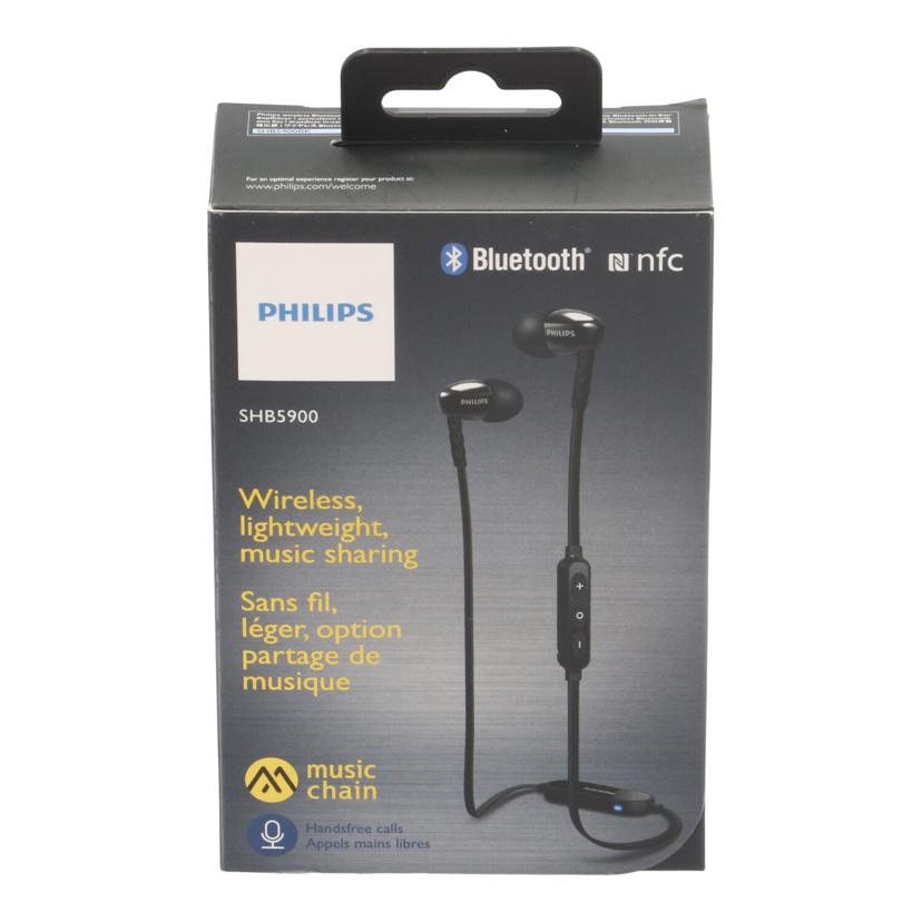 中古 ワイヤレスイヤホンPHILIPS フィリップスSHB5900 -コンディションランク【S】（商品 No.84-0）