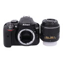 中古 デジタル一眼レンズキットNIKON ニコンD3300 18-55 VR2 Kit 2097815コンディションランク【B】(商品 No.09-0)