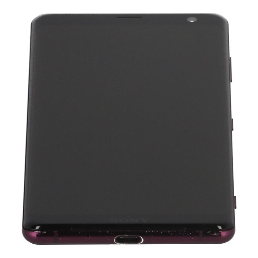中古 スマートフォン/Xperia　XZ3SONY　docomo ソニー　SO-01L QV713WTJ1Kコンディションランク【B】（商品 No.05-0）