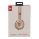 中古 ワイヤレスヘッドホン/Solo3 Wirelessbeats Apple ビーツMR3Y2PA/A FL6VK1HFJC40コンディションランク【S】(商...