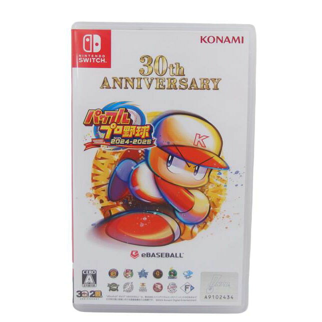 中古 Switch/パワフルプロ野球2024−2025KONAMI コナミHAC-008 BD3MA13A000コンディションランク【AB】(商品 No.04-0)