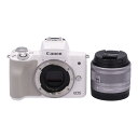 中古 ミラーレス一眼 レンズキットCanon キヤノン EOS Kiss M2 レンズキット 091051000358コンディションランク【B】(商品 No.4...