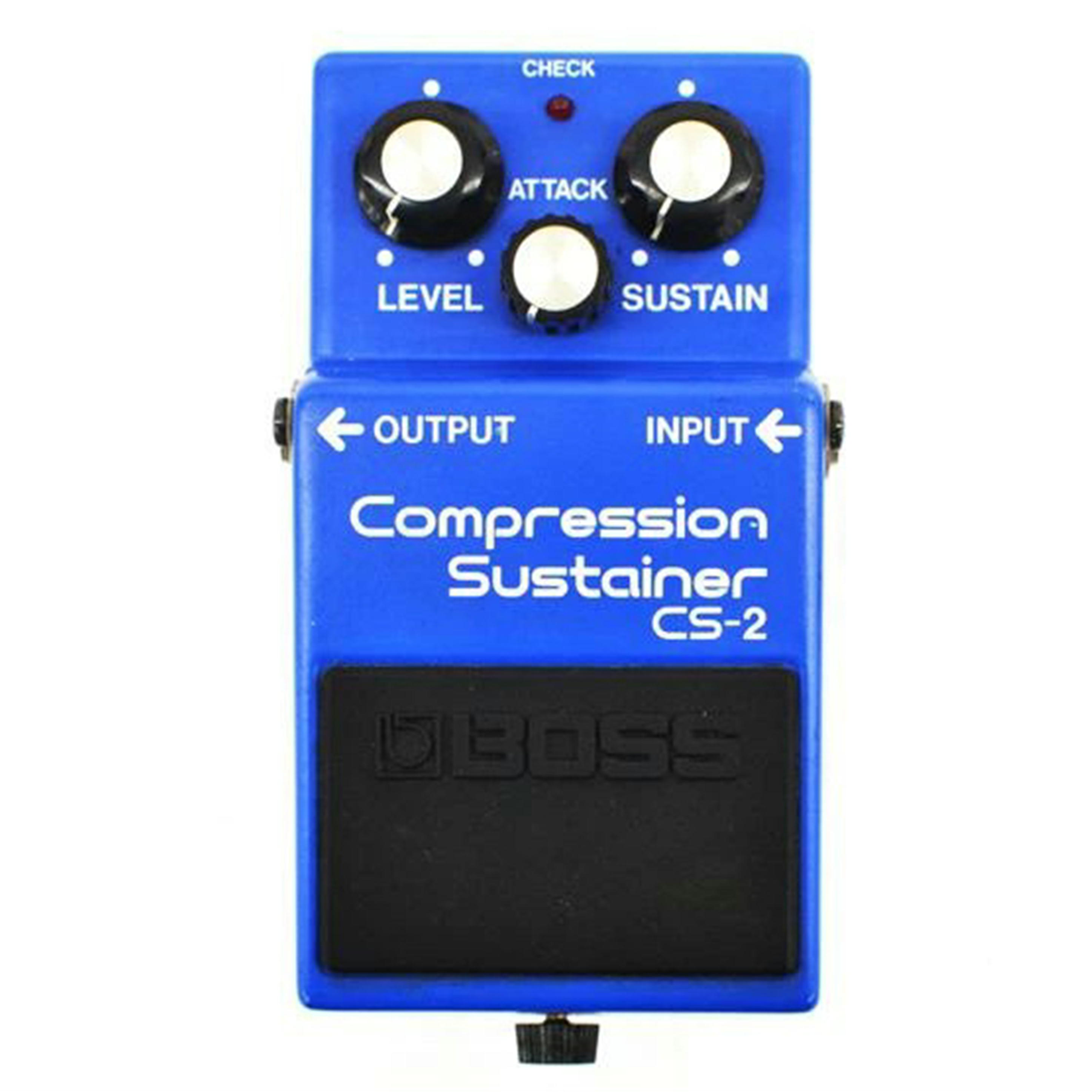 試奏動画】BOSS CS-2 Compression Sustainer【BOSS COMPACT