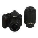 中古 デジタル一眼Nikon ニコンD5300 ダブルズームキット 2088260コンディションランク【BC】(商品 No.84-0)