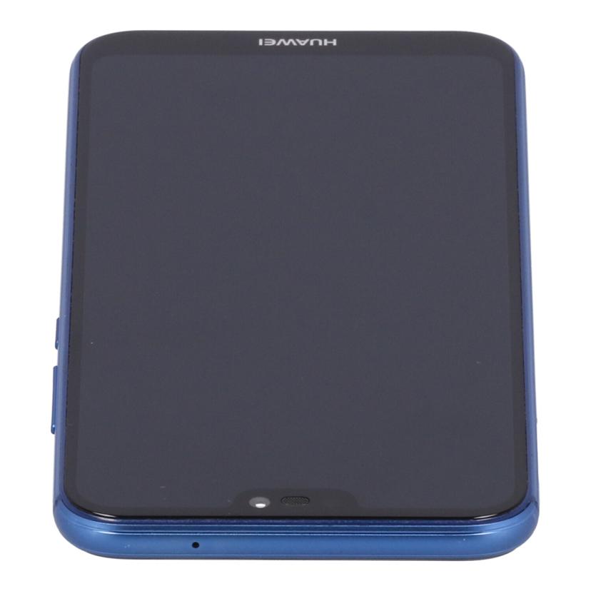 中古 スマートフォン/P20　lite　32GBHUAWEI　 ファーウェイ　ANE-LX2J SVC7N18924001268コンディションランク【B】（商品 No.62-0）