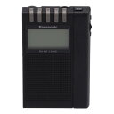中古 ポケットラジオPanasonic パナソニックRF-ND380RK-K YA4DA001811コンディションランク【A】(商品 No.84-0)