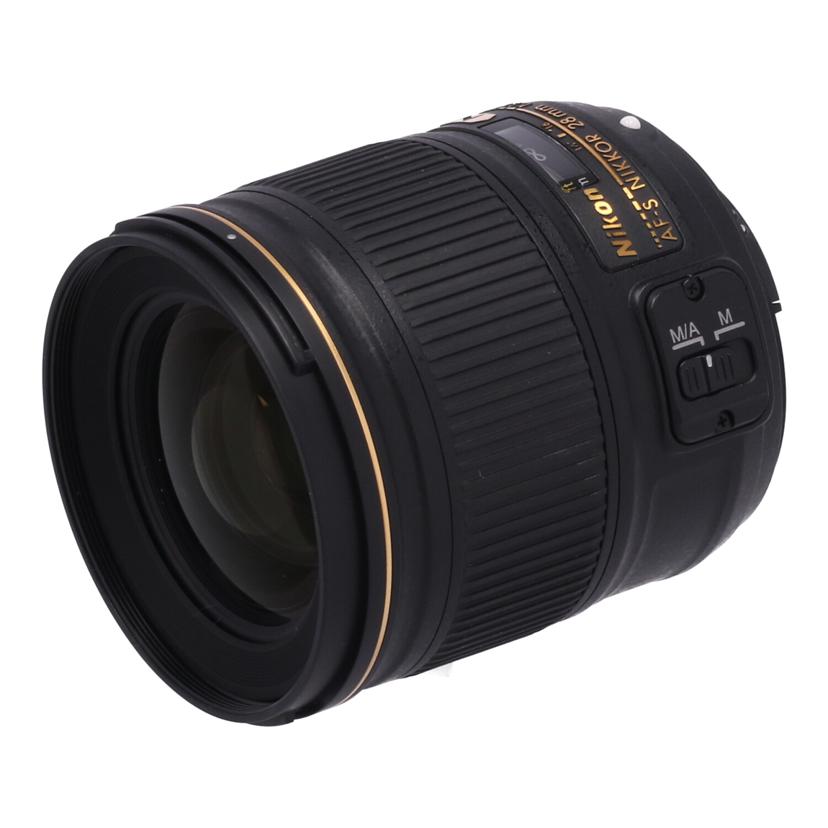 中古 交換レンズ/28mmNikon ニコンAF-S 28mm f1.8G 247030コンディションランク【AB】(商品 No.71-0)