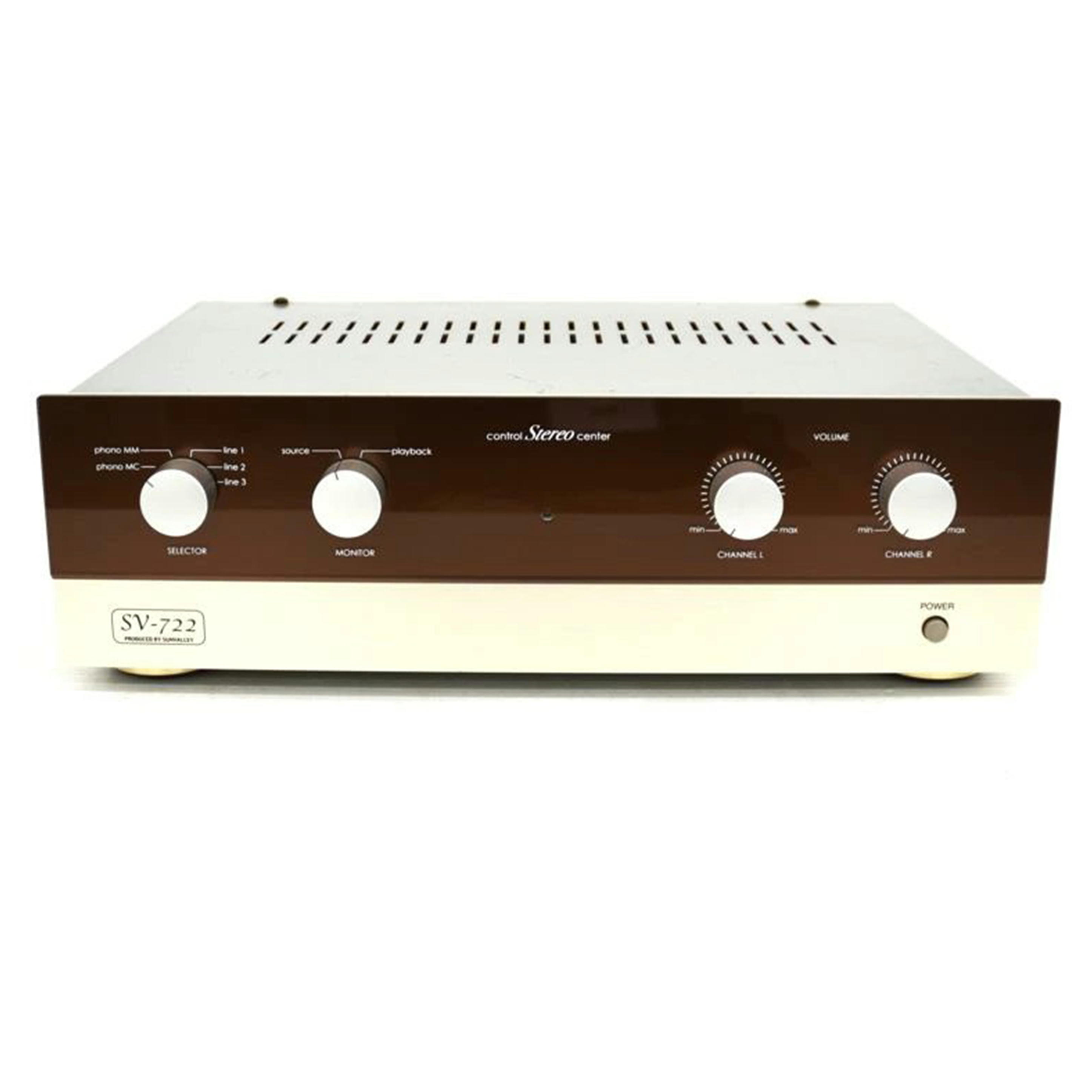 中古 プリアンプ　サンバレーSV-722 80465コンディションランク【AB】（商品 No.75-0）