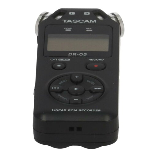 中古 ボイスレコーダーTASCAM タスカム DR-05 0103461コンディションランク【B】(商品 No.05-0) 中古 ボイスレコーダーTASCAM タスカム DR-05 0103461コンディションランク【B】(商品 No.05-0)