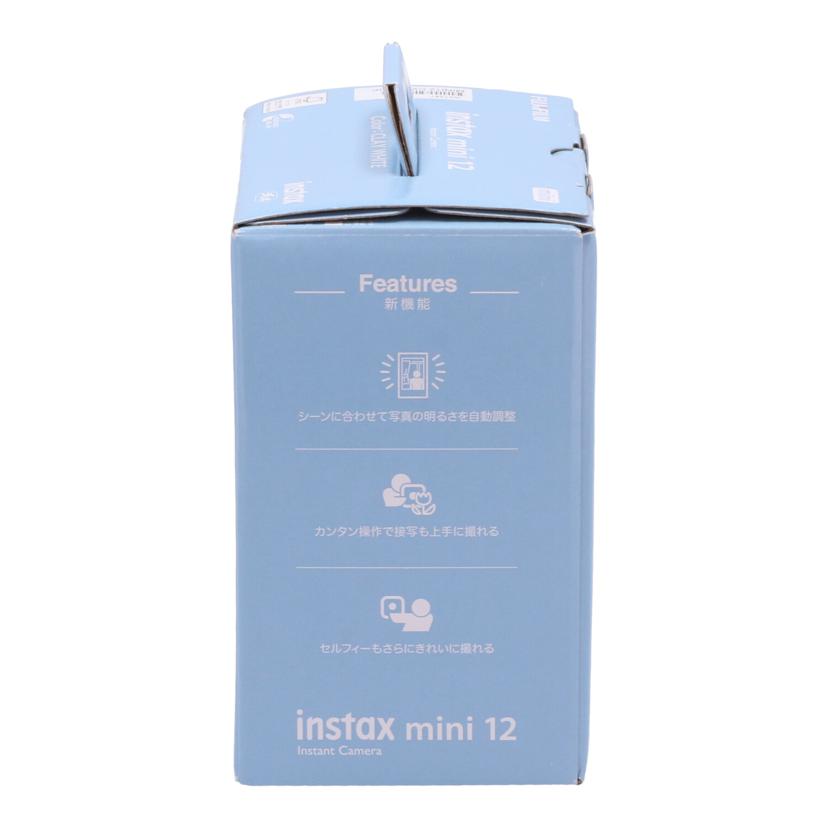 中古 インスタントカメラ/チェキ　未使用FUJIFILM 富士フイルム　instax mini12 J657247コンディションランク【S】（商品 No.77-0）