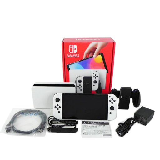 中古 ニンテンドーSwitch 有機ELモデル/ホワイトNINTENDO 任天堂HEG-001 XTJ10555737337コンディションランク【A】(商品 No.81-0) 中古 ニンテンドーSwitch 有機ELモデル/ホワイトNINTENDO 任天堂HEG-001 XTJ10555737337コンディションランク【A】(商品 No.81-0)