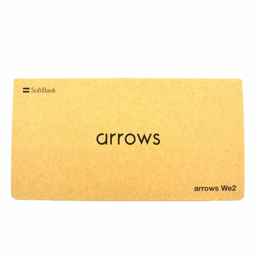 中古 スマートフォンFCNTarrows WE2 コンディションランク【S】(商品 No.75-0)