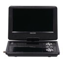 中古 ポータブルDVDプレーヤーGreen House グリーンハウス GH-PDV9NTG コンディションランク【B】(商品 No.77-0)|詳細画像