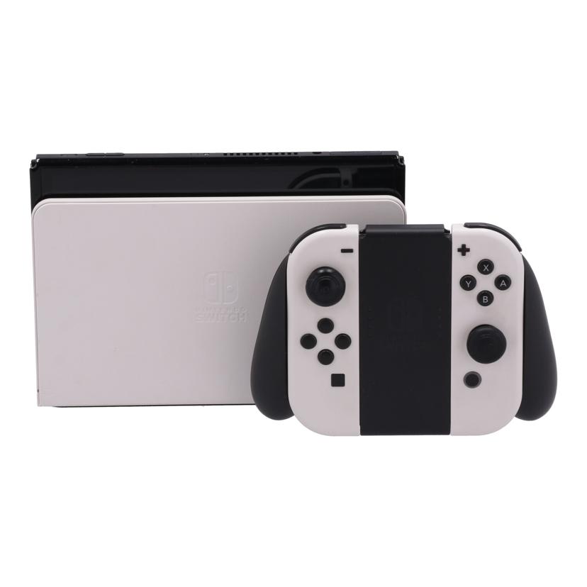 中古 Nintendo　Switch　有機EL　本体NINTENDO 任天堂 ニンテンドー　HEG-S-KAAAA XTJ10379346197コンディションランク【B】（商品 No.05-0）