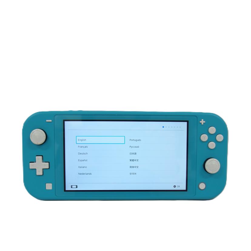 中古 NSL　SwitchLite　ターコイズNINTENDO 任天堂HDH-001 XJJ10003920977コンディションランク【B】（商品 No.04-0）