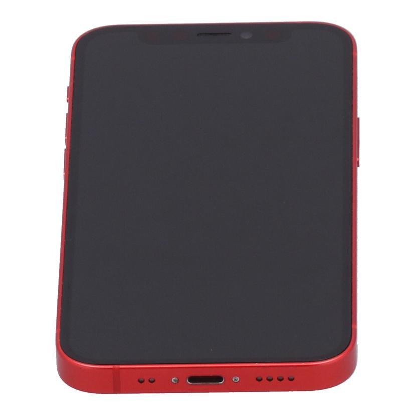 中古 iPhone12 mini RED 64GBApple au アップルMGAE3J/A FD2DT3GB0GQ9コンディションランク【B】(商品 No.20-0)