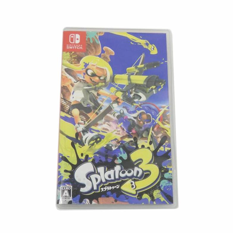 中古 スプラトゥーン3 SwitchNINTENDO コンディションランク【A】（商品 No.77-0）
