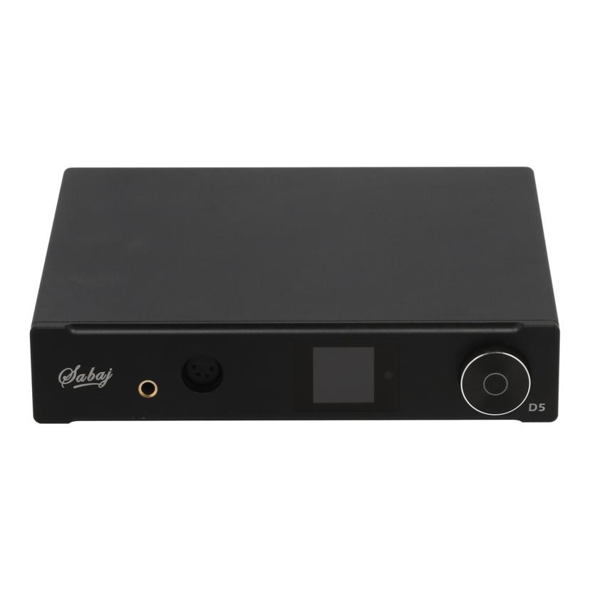 中古 D/Aコンバーター・ヘッドホンアンプSabaj SABAJD5 -コンディションランク【B】（商品 No.81-0）