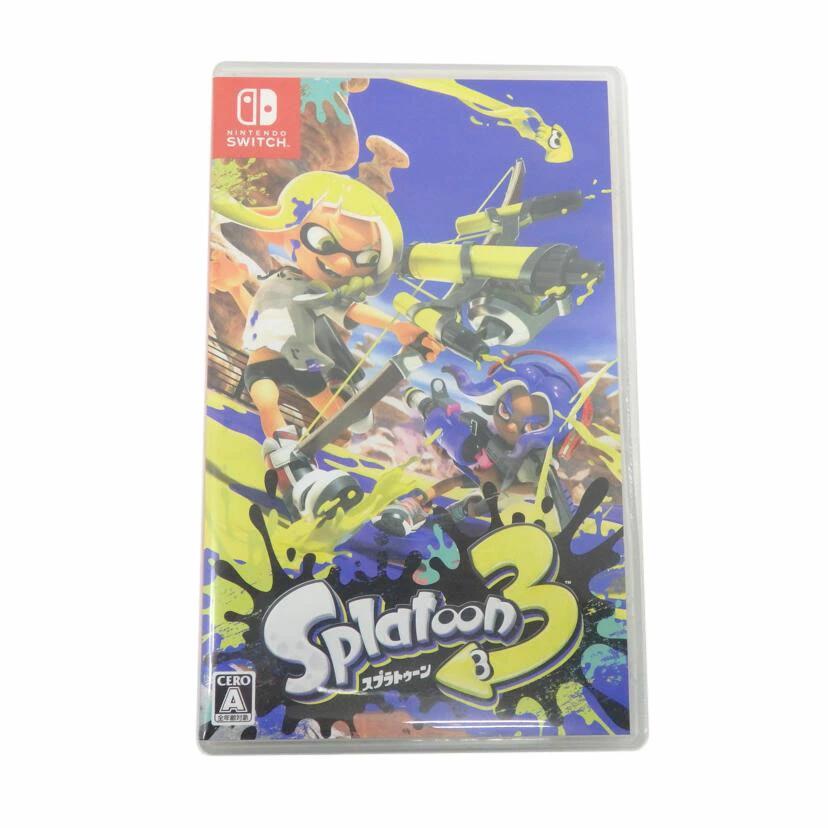 中古 SWITCH/スプラトゥーン3NINTENDO コンディションランク【A】（商品 No.77-0）