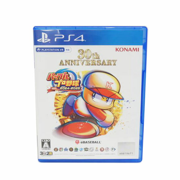 中古 パワフルプロ野球2024−2025/PS4KONAMI コナミ コンディションランク【B】（商品 No.05-0）