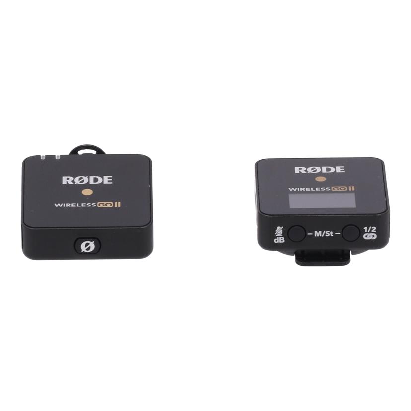 中古 ワイヤレスマイクRODE ロードWireless GO II -コンディションランク【B】（商品 No.67-0）