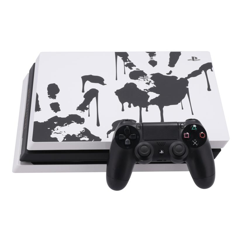 中古 PlayStation4 Pro 本体 デスストランディングSONY ソニーCUHJ-10033 5637405コンディションランク【B】（商品 No.71-0）