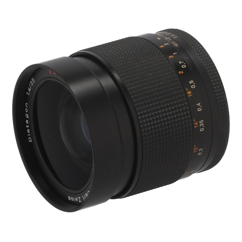 中古 交換レンズ/35mm AEGCONTAX コンタックスDistagon T* 35mm F1.4 AEG 6459509コンディションランク【B】（商品 No.62-0）