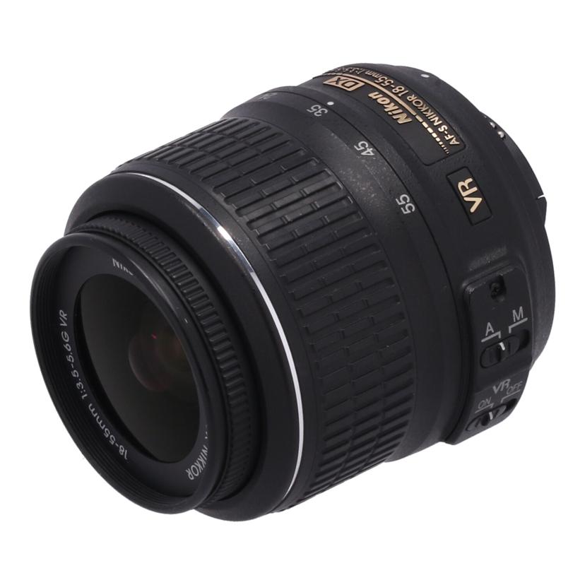 中古 交換レンズ/18-55mmVRNikon ニコンAF-S DX18-55mm f3.5-5.6G VR 16115378コンディションランク【B】（商品 No.70-0）