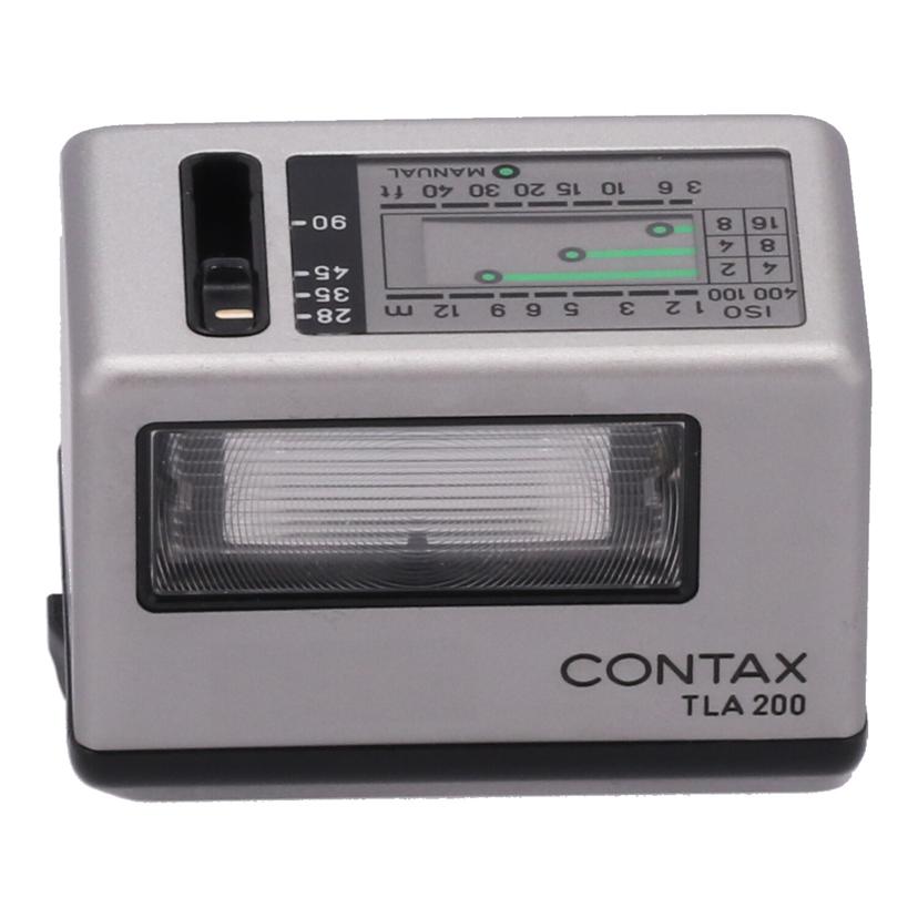 中古 CONTAX G用ストロボCONTAX コンタックスTLA200 7101601コンディションランク【AB】（商品 No.62-0）