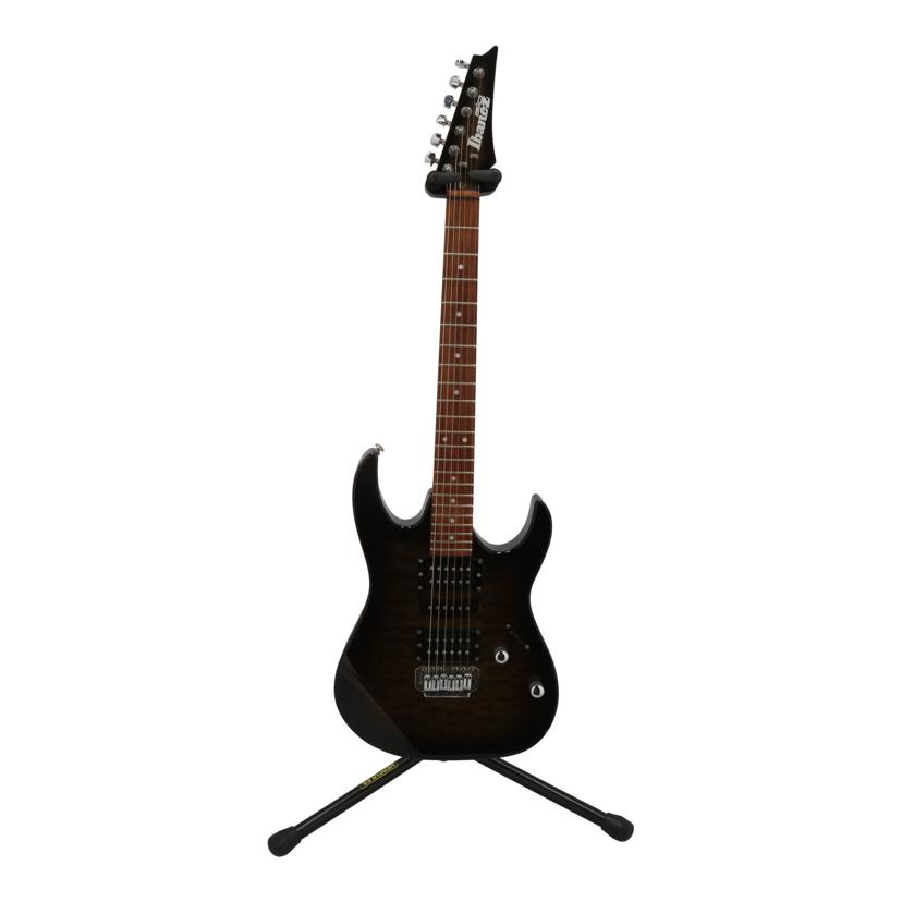 商品説明商品名エレキギターメーカーIbanez型番GRX70QA製造NoコンディションランクBランク/スレ、汚れなど使用感はありますが、通常使用に問題のない状態です。付属品付属品の有無/有　内容は画像で確認ください。状態詳細ネックストレート、フレット減り無し、小傷は有りますが大きなダメージ無し。アーム欠品商品についてこの商品は大穂店で取り扱いをしております。商品の詳しい状態や情報については、店舗へお気軽にお問い合わせくださいませ。1.中古品になりますので、商品によっては細かな調整が必要な場合があります。また、新品購入時に受けられる保証やユーザー登録等のメーカーサイトサービスについては、受けられない可能性がありますので予めご了承ください。2.商品発送につきましては、梱包サイズの3辺合計160cm以上、もしくは25kgを超える場合は時間指定が出来ませんのでご了承ください。3.掲載商品は、当社が運営する実店舗でも並行販売もしております。そのため、ご注文できた場合でも在庫確認のタイムラグにより商品が欠品する場合がございます。在庫状況については細心の注意を払っておりますが、万が一売り違い等が発生した場合はご購入をキャンセルとさせていただく場合がございます。ご注文については、当店からの【ご注文ありがとうございます】メールが送信された時点で確定とさせていただきます。常に最新の在庫をご案内するよう心掛けておりますが、ご理解くださいますようお願い申しあげます。4.中古品の特性上、展示・保管状態により写真には見られない多少のスレや傷などが発生する場合がございます。商品状態は1点1点、傷・汚れなどの状態チェックをし、状態の記載と画像の記載を心がけておりますが、細かい部分の見落としや、目に見えない部分の劣化が進行している場合も考えれられます。その旨ご理解いただき、ご購入を検討下さいますようお願い申し上げます。中古 エレキギター　Ibanez/アイバニーズGRX70QAコンデションランク【B】https://image.rakuten.co.jp/digirex/cabinet/6457/17/103