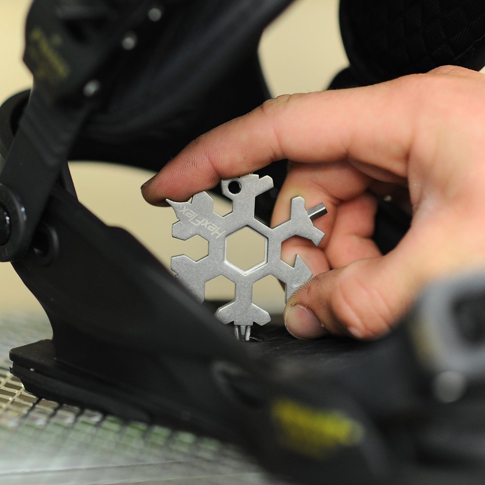 ヘックスフレックス Hexflex スノボーギア調整用 マルチツール [ スタンダード ] 工具 キーホルダー EDC ミニツール キーホルダーツール EDCツール エブリデイキャリー通販格安セール情報　楽天　通販