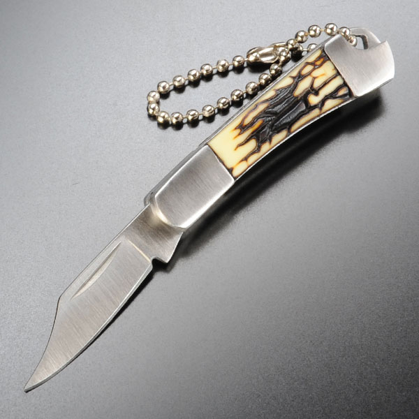 キーホルダー ナイフ 21950 ボールチェーン 折りたたみ ミニチュアキーチェーン フォルダー|折り畳みナイフ フォールディングナイフ ホールディングナイフ キーホルダーナイフ キーチェーンナイフ キーリングナイフ ミニチュアナイフ