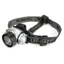 ROTHCO ヘッドランプ 9LED 227 AAAセル 単4電池 単四電池 ヘッドライト ハンズフリーライト アウトドア 登山 懐中電気 明るいLEDライト ...