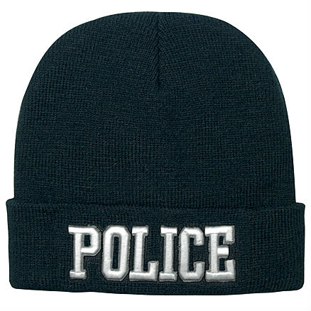 Rothco ニット帽 ポリス 刺繍 5449 POLICE | ロスコ ウォッチキャップ フリースキャップ スキー帽 ワッチ・キャップ ワッチキャップ ビーニー ニットキャップ メンズ