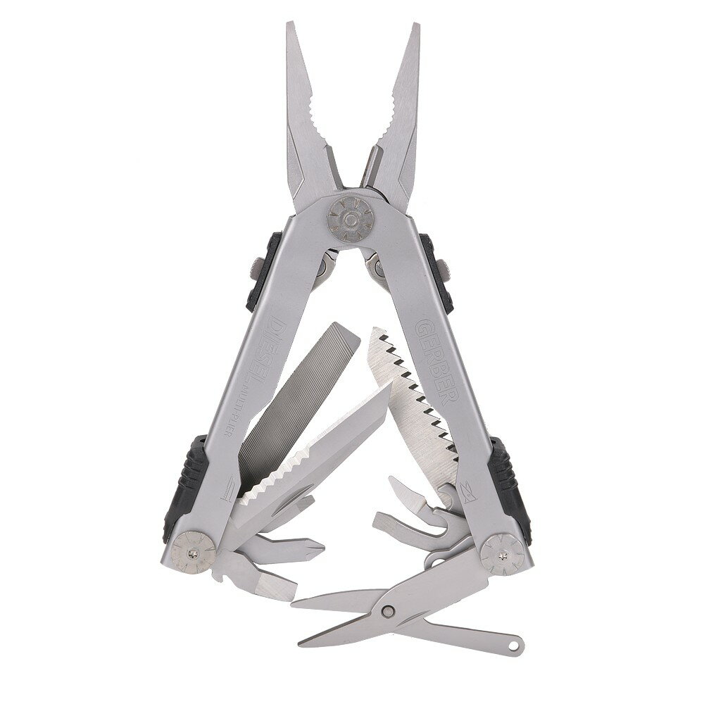 GERBER マルチプライヤー ディーゼル シルバー DIESEL | ペンチ 携帯工具 マルチツールナイフ 十徳ナイフ 十得ナイフ 万能ナイフ サバイバルツール 万能プライヤー 万能ツール通販格安セール情報 楽天 通販