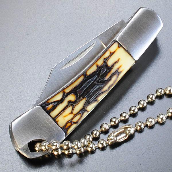 キーホルダー ナイフ 21950 ボールチェーン 折りたたみ ミニチュアキーチェーン フォルダー|折り畳みナイフ フォールディングナイフ ホールディングナイフ キーホルダーナイフ キーチェーンナイフ キーリングナイフ ミニチュアナイフ通販格安セール情報　楽天　通販