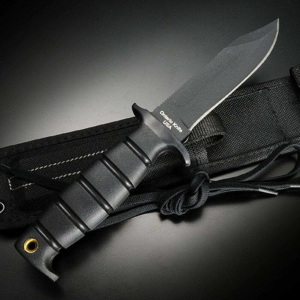 Ontario アウトドアナイフ SP-2 直刃 1095炭素鋼 登山 魚釣り キャンプナイフ ハンターナイフ ハンティングナイフ 狩猟 サバイバルナイフ オンタリオ 刃物 渓流ナイフ通販格安セール情報 楽天 通販