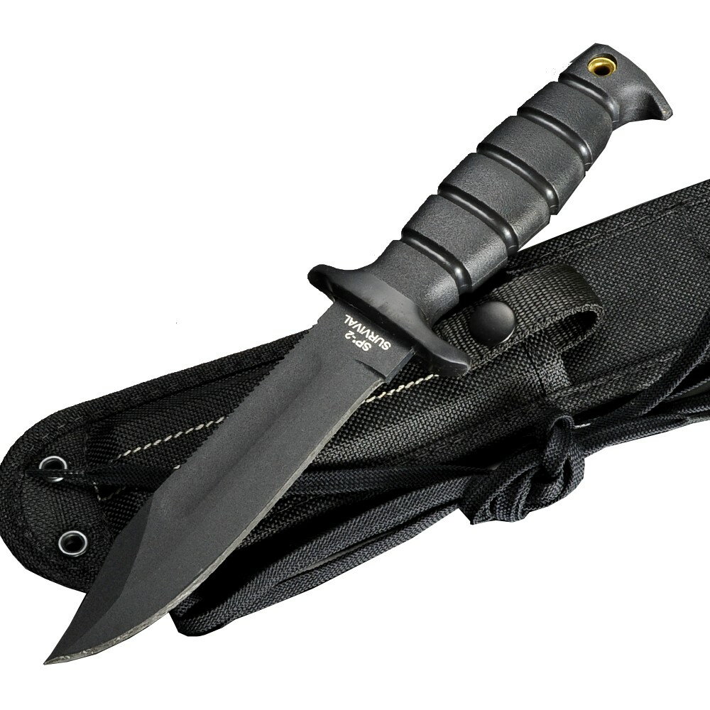 Ontario アウトドアナイフ SP-2 直刃 1095炭素鋼 登山 魚釣り キャンプナイフ ハンターナイフ ハンティングナイフ 狩猟 サバイバルナイフ オンタリオ 刃物 渓流ナイフ